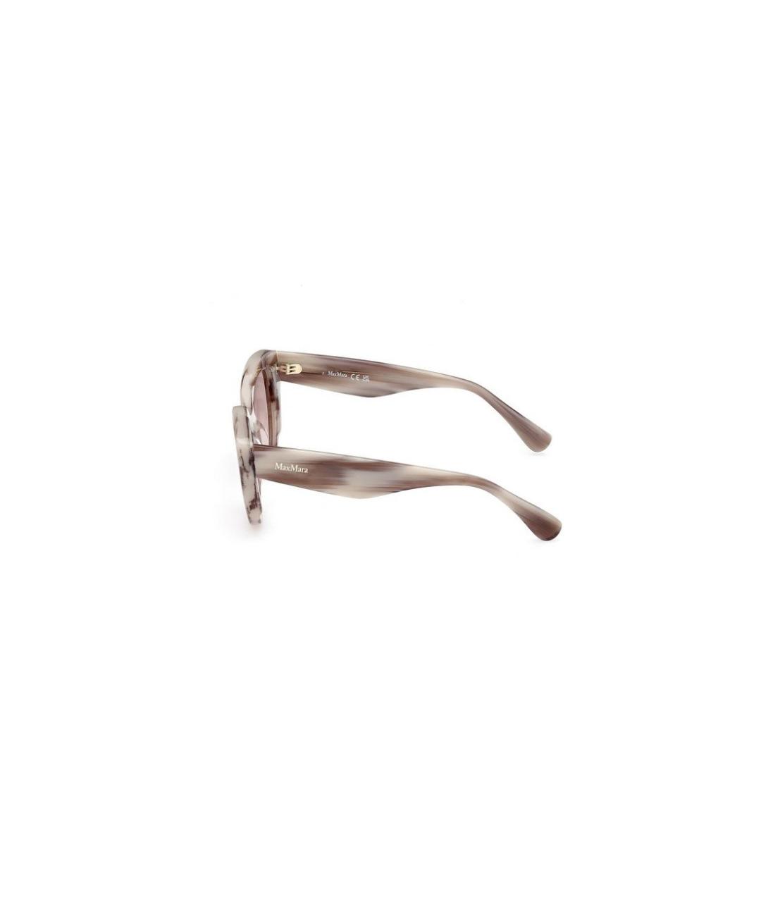 MAX MARA Бежевые солнцезащитные очки, фото 2
