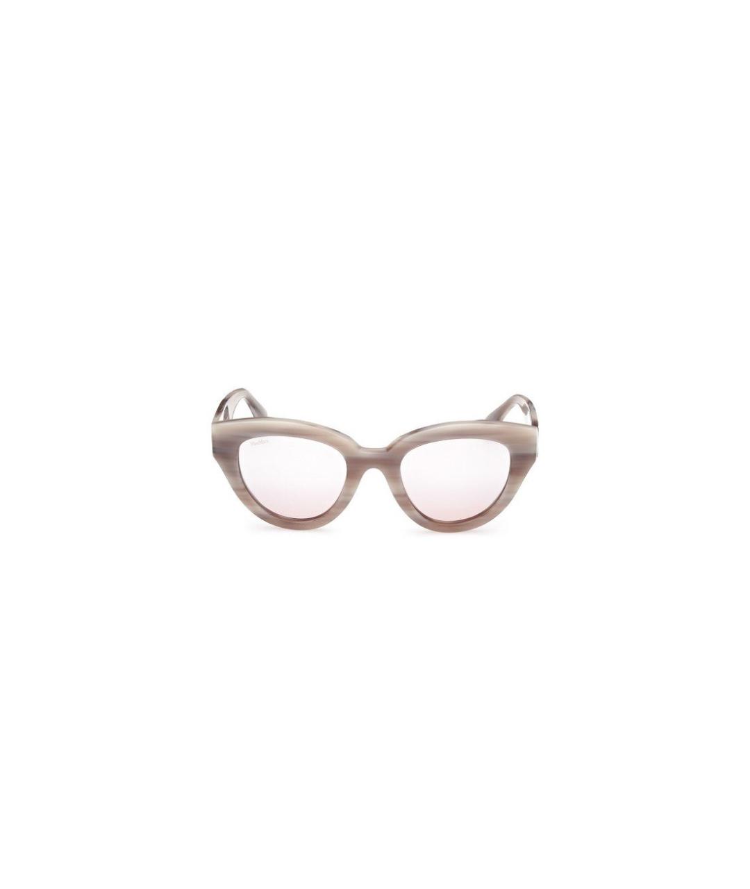 MAX MARA Бежевые солнцезащитные очки, фото 3