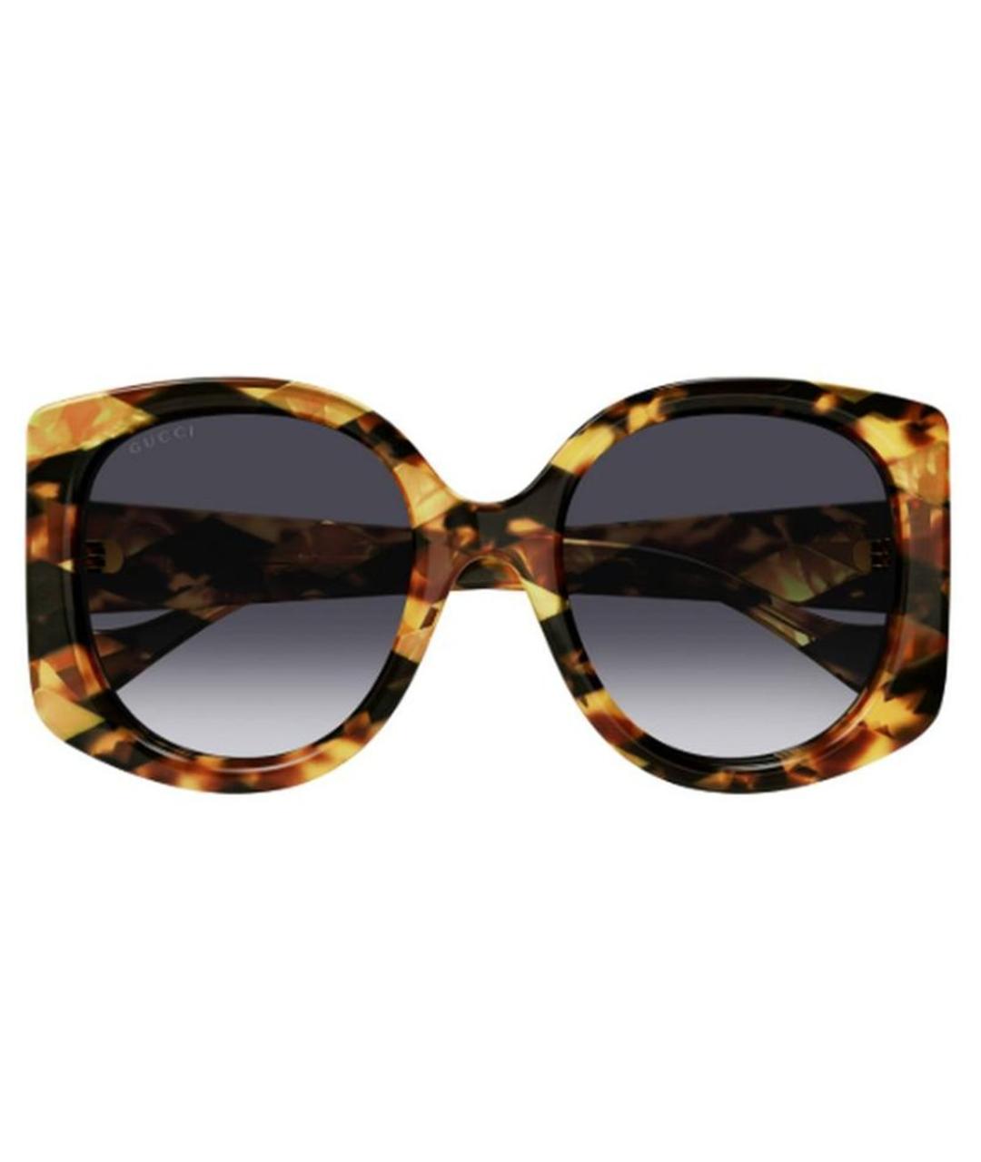 GUCCI Коричневые солнцезащитные очки, фото 2