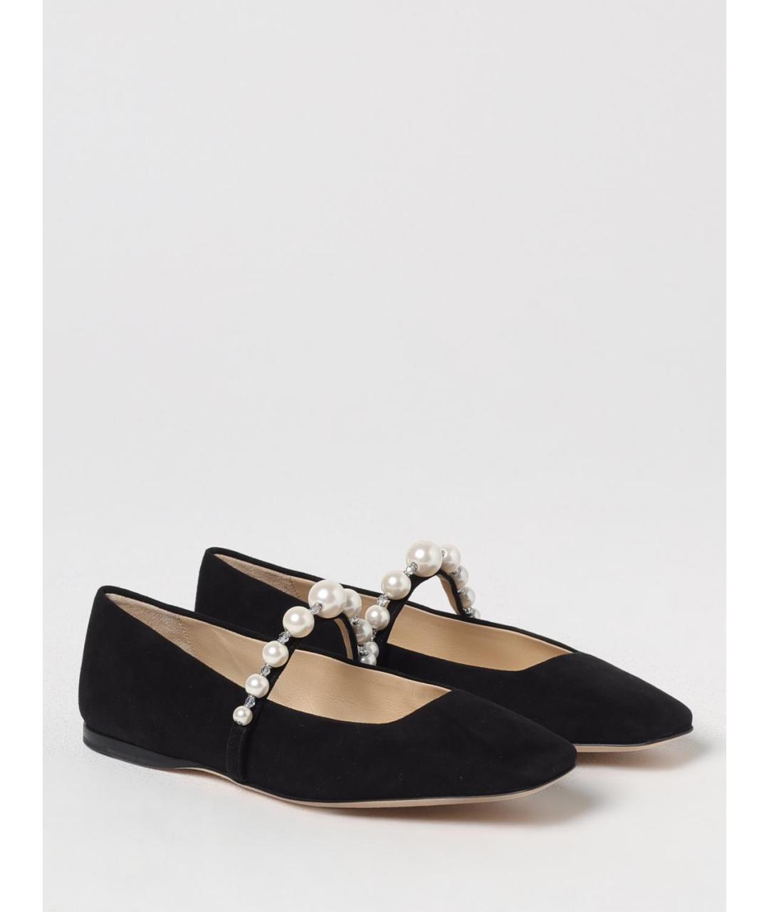 JIMMY CHOO Черные балетки, фото 2