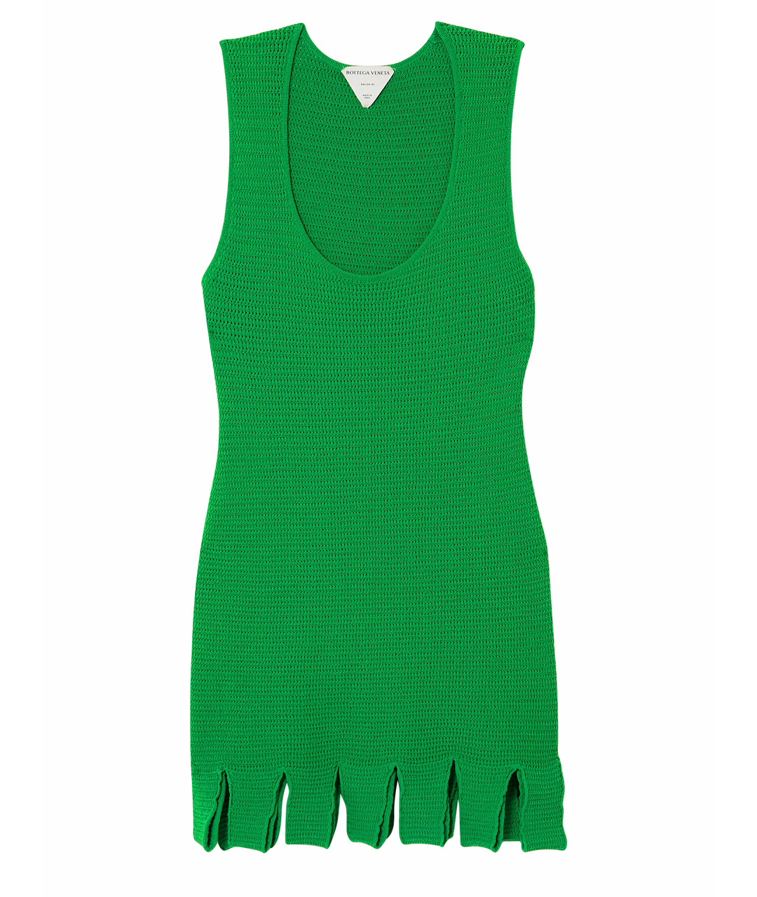 BOTTEGA VENETA Зеленые повседневное платье, фото 1