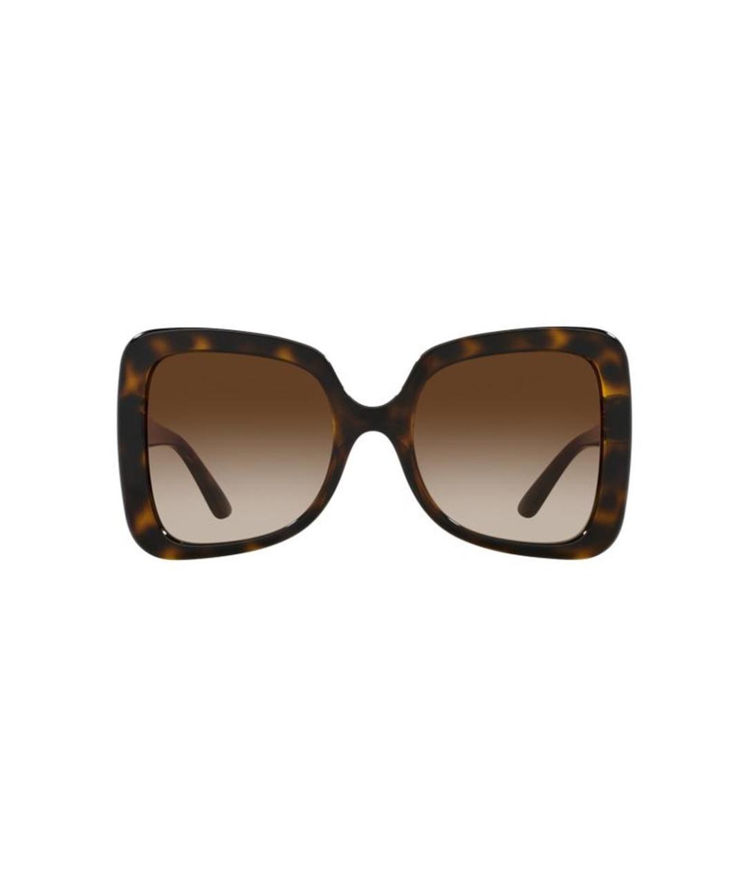 DOLCE&GABBANA Коричневые солнцезащитные очки, фото 2
