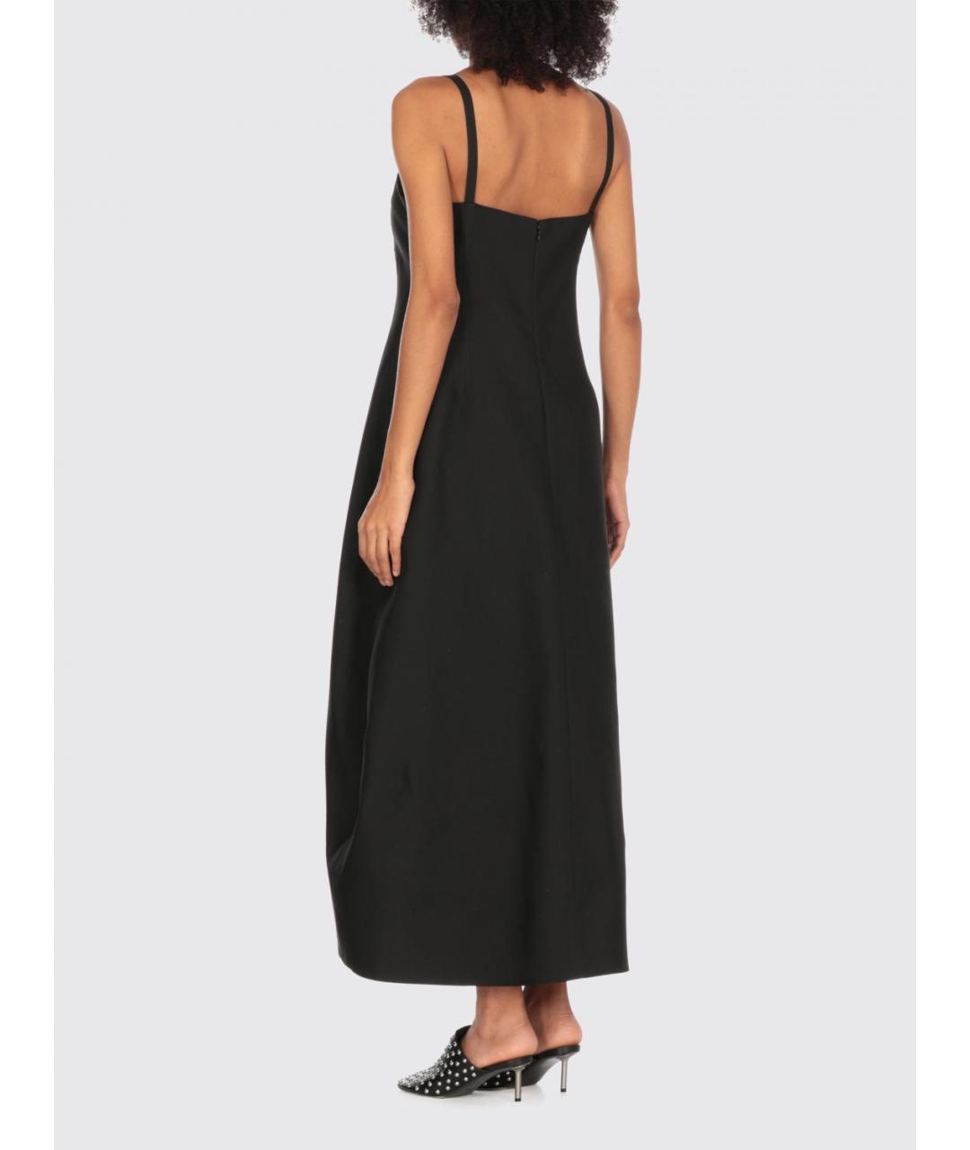 JIL SANDER Черное повседневное платье, фото 4