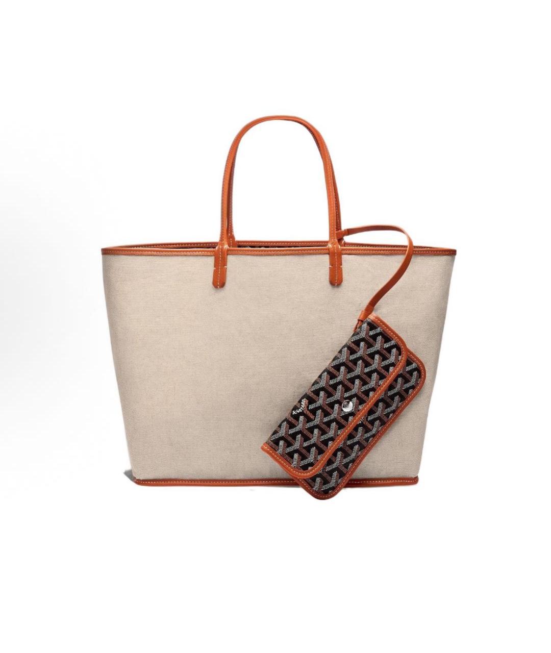 GOYARD Кожаная сумка тоут, фото 3