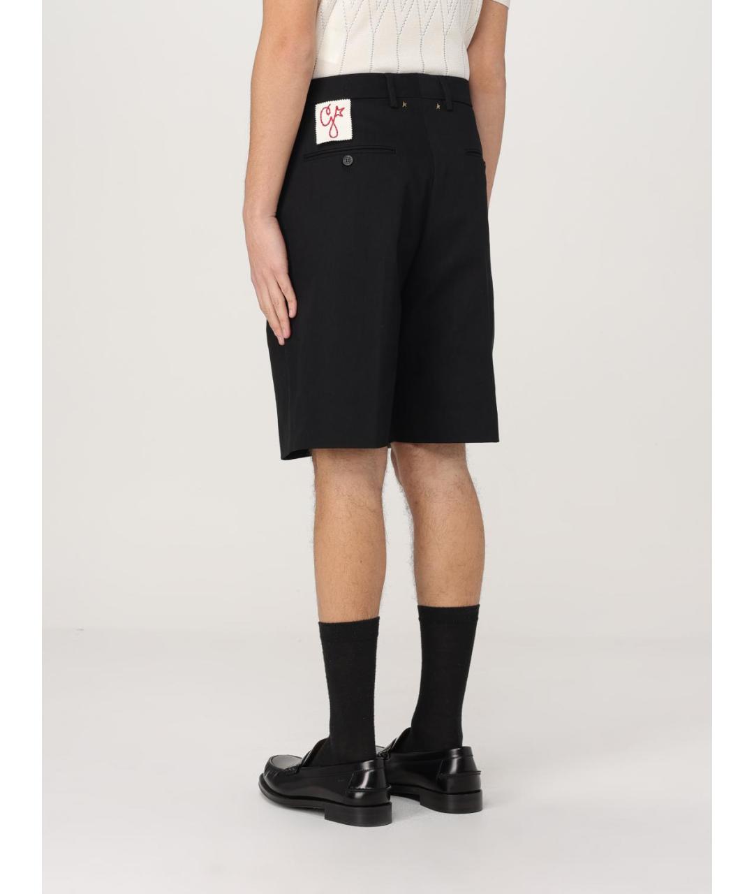 GOLDEN GOOSE DELUXE BRAND Черные шорты, фото 2