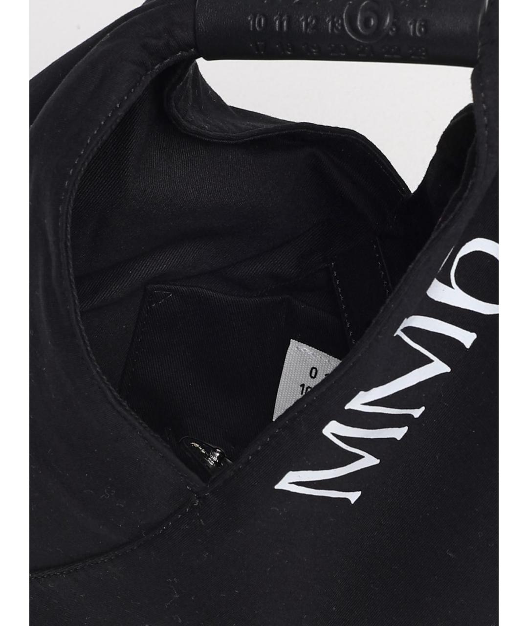 MM6 MAISON MARGIELA Черная сумка тоут, фото 3