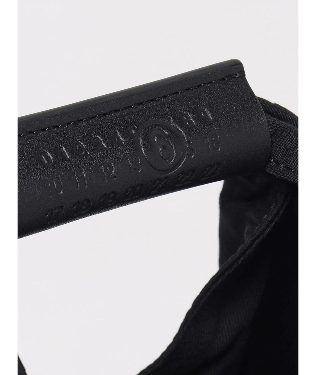 MM6 MAISON MARGIELA Черная сумка тоут, фото 2