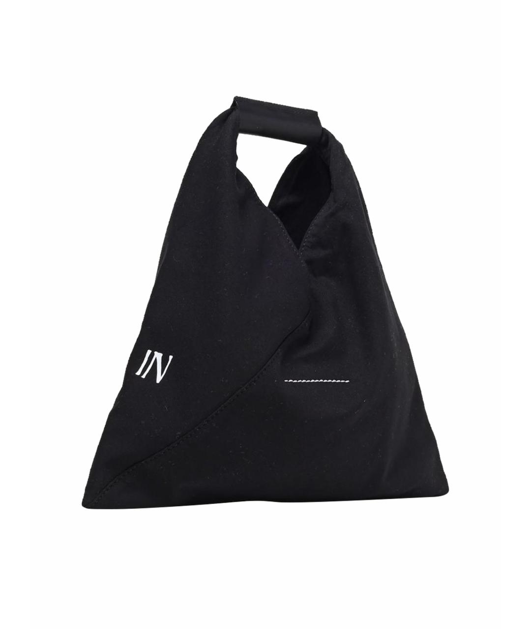 MM6 MAISON MARGIELA Черная сумка тоут, фото 1