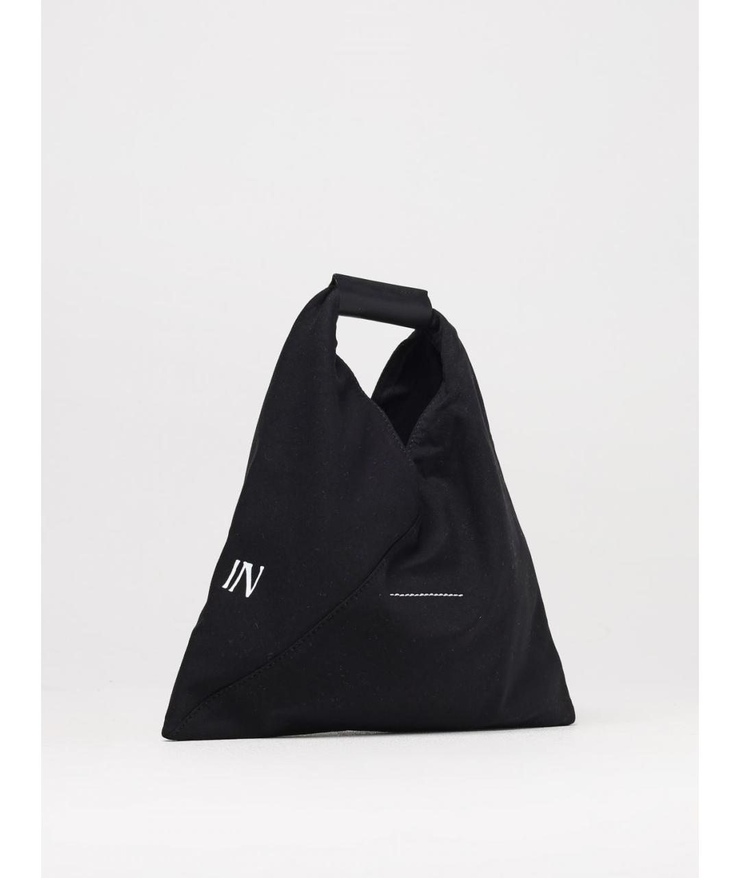 MM6 MAISON MARGIELA Черная сумка тоут, фото 4