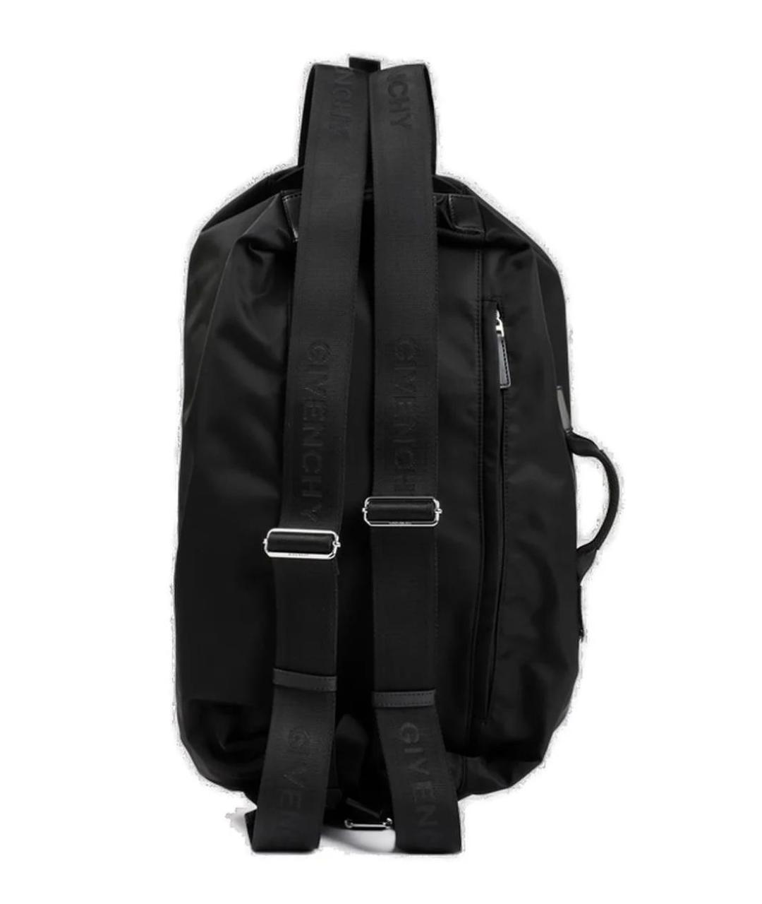 GIVENCHY Черный синтетический рюкзак, фото 2