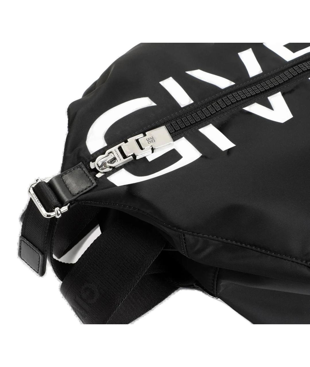 GIVENCHY Черный синтетический рюкзак, фото 4