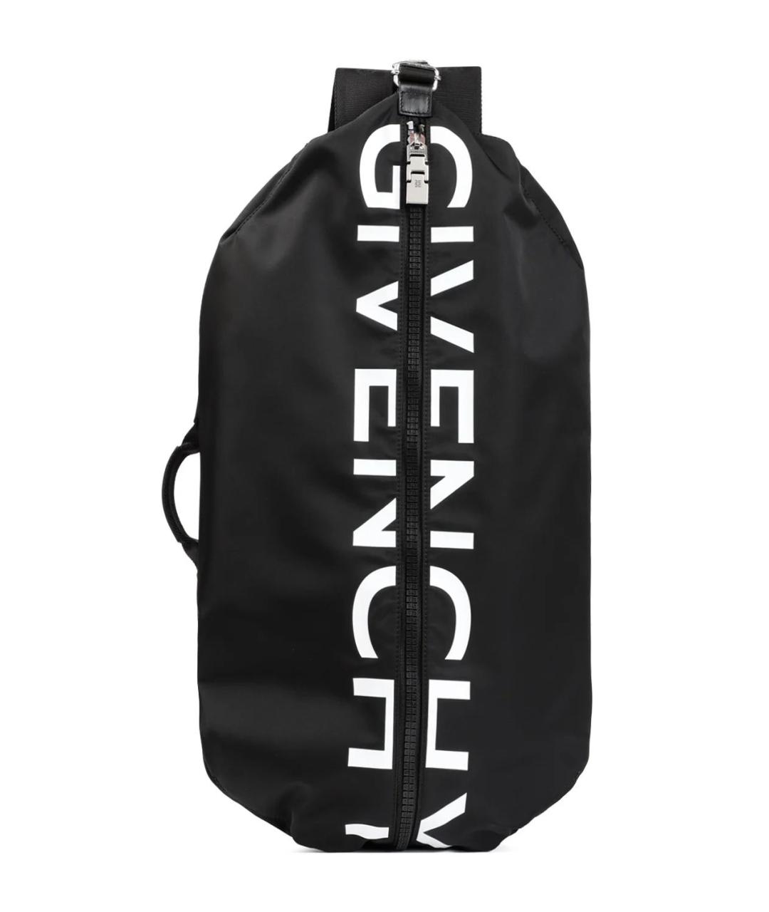 GIVENCHY Черный синтетический рюкзак, фото 1