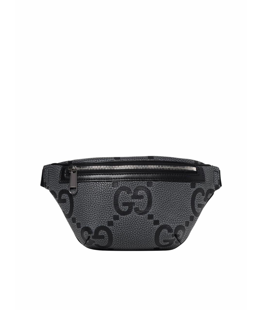 GUCCI Черная поясная сумка, фото 1