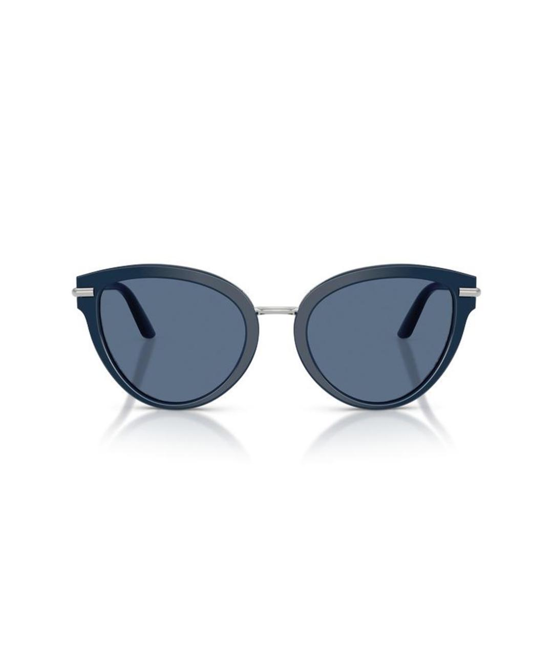 DOLCE&GABBANA Синие солнцезащитные очки, фото 2