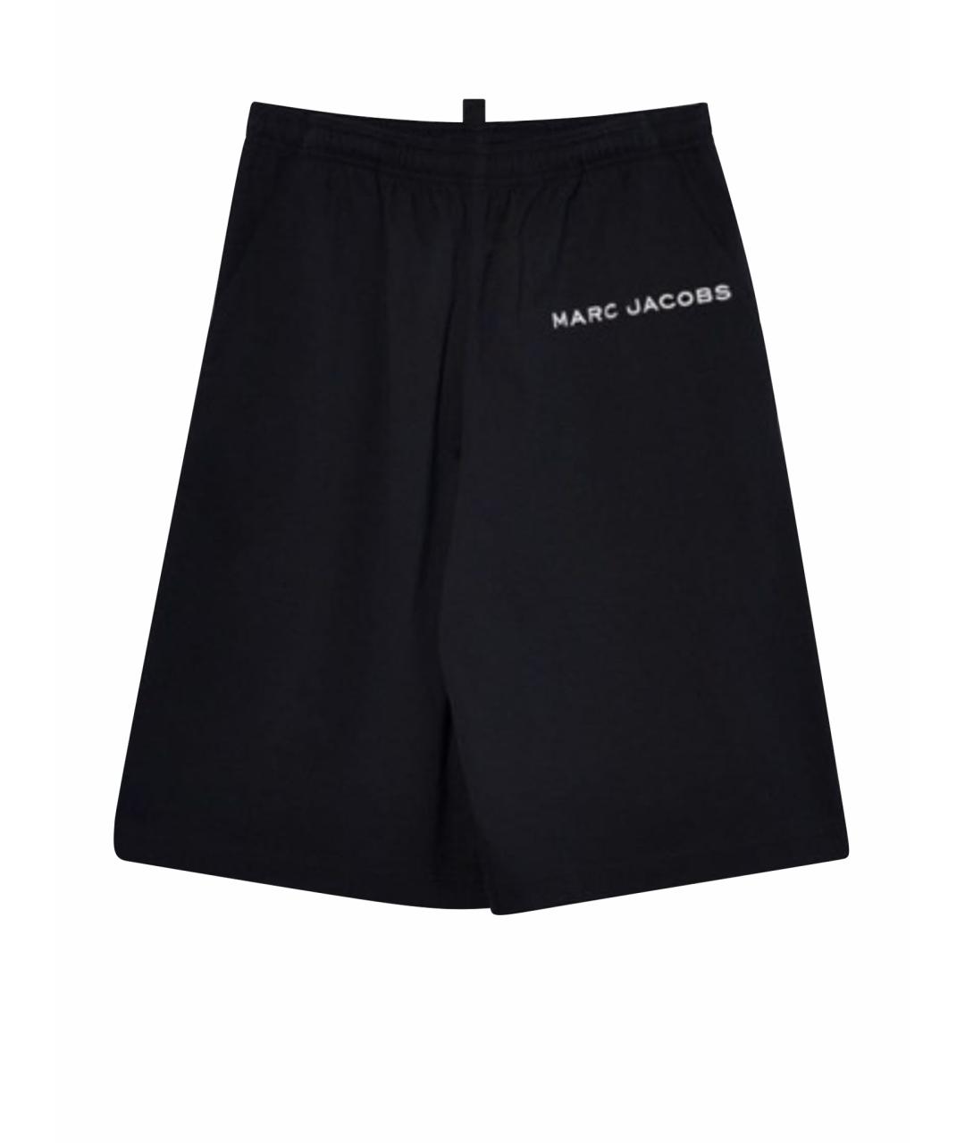 MARC JACOBS Черные хлопковые шорты, фото 1