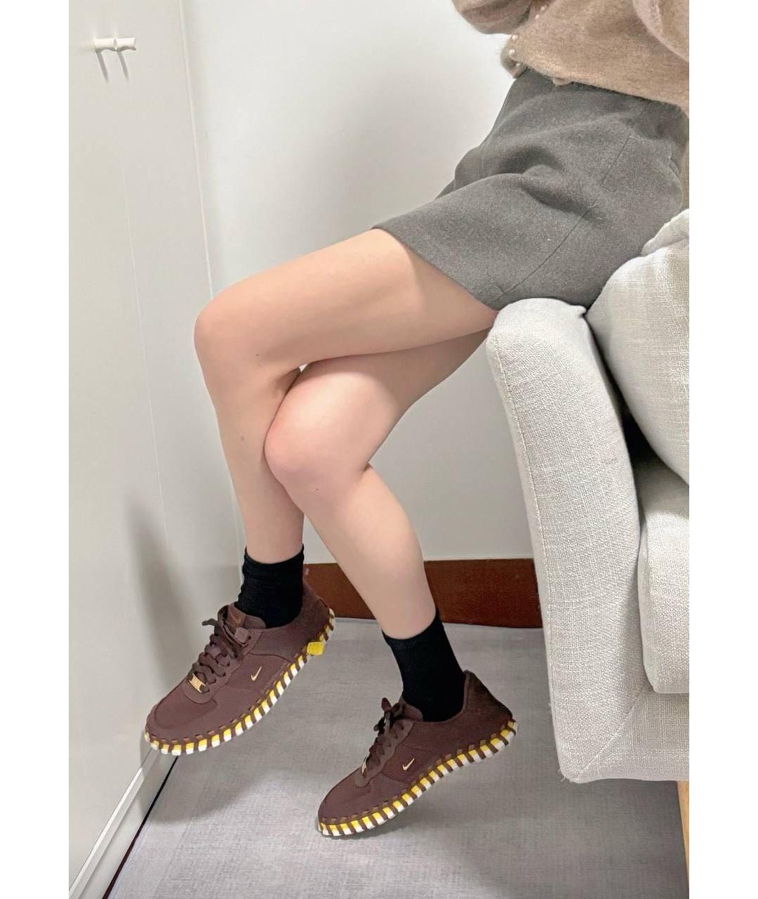 JACQUEMUS Коричневые кроссовки, фото 7