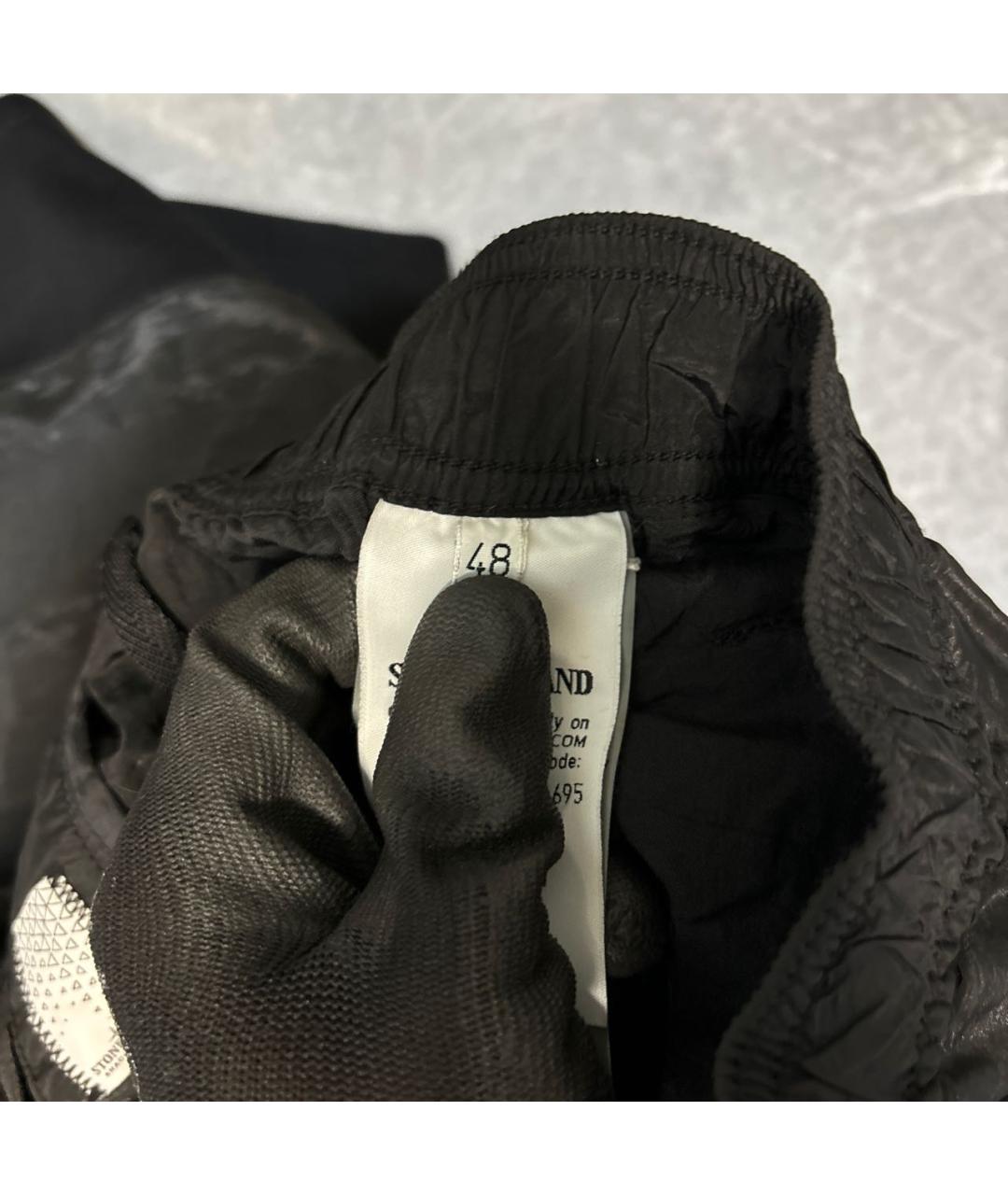 STONE ISLAND SHADOW PROJECT Черные шорты, фото 5
