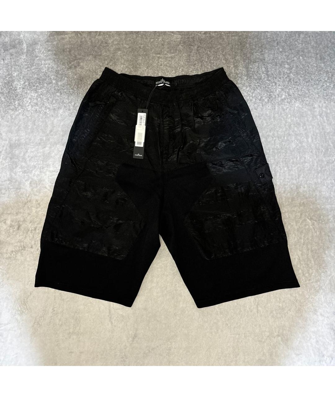 STONE ISLAND SHADOW PROJECT Черные шорты, фото 9