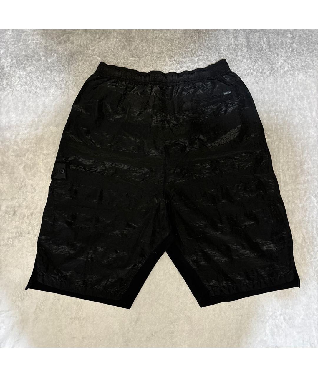 STONE ISLAND SHADOW PROJECT Черные шорты, фото 2