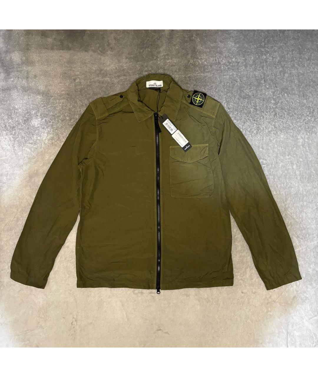 STONE ISLAND Хаки куртка, фото 9