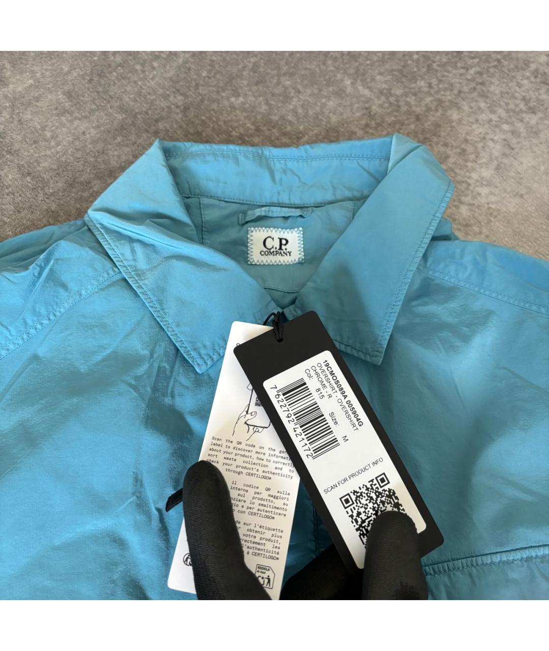 CP COMPANY Голубая куртка, фото 3