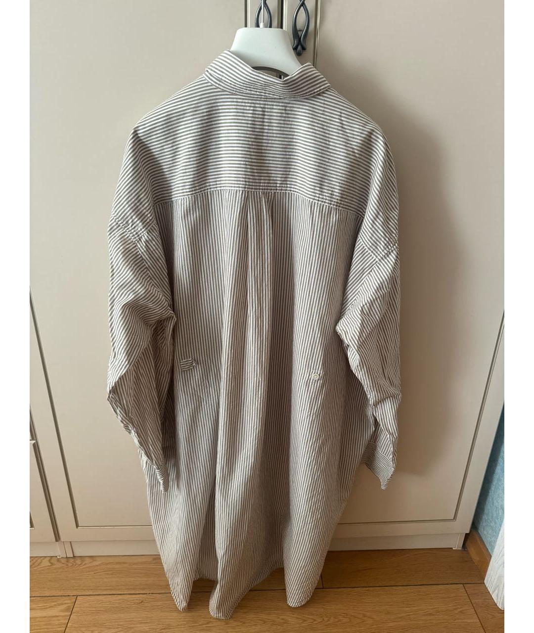 ISABEL MARANT ETOILE Бежевая хлопковая рубашка, фото 2