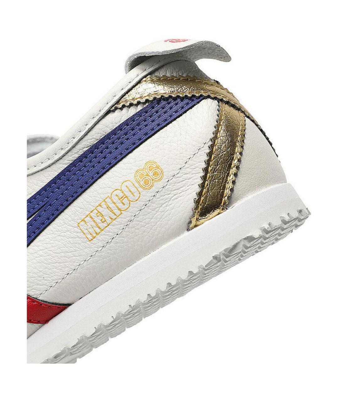 ONITSUKA TIGER Белые кожаные кроссовки, фото 4