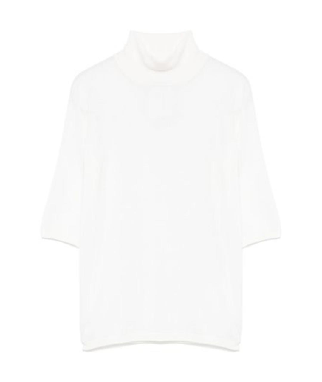 MAX MARA Белая водолазка, фото 1