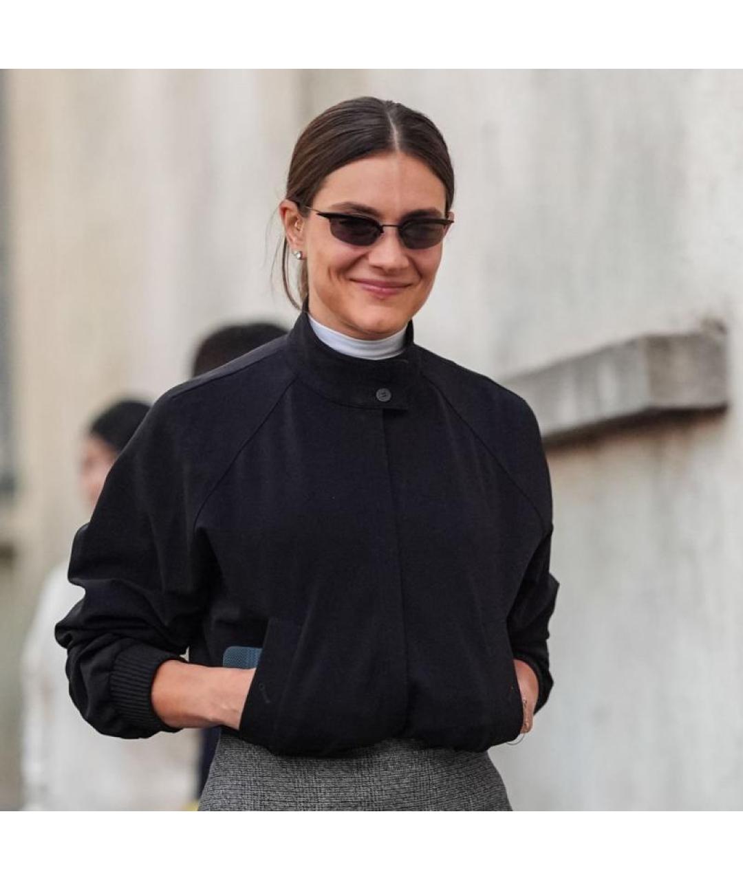 PRADA Черные металлические солнцезащитные очки, фото 3