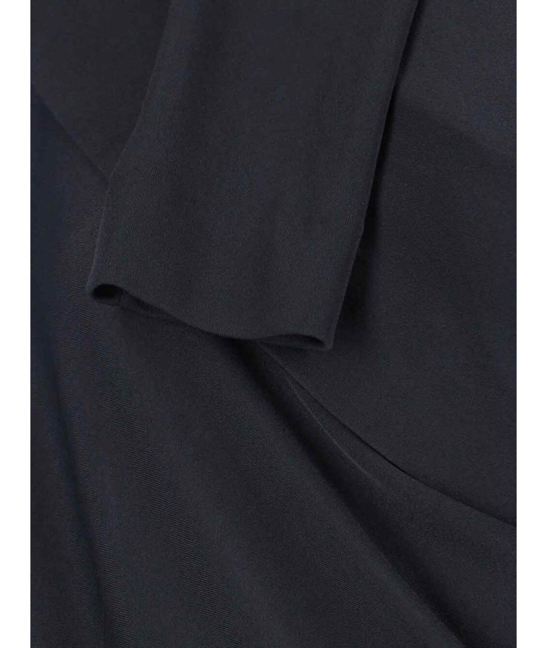 JIL SANDER Черное вискозное платье, фото 5