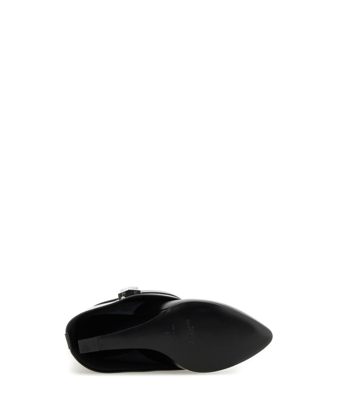 GIVENCHY Черные кожаные сапоги, фото 5