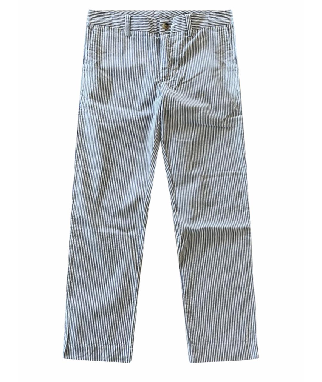 POLO RALPH LAUREN Голубые хлопковые брюки и шорты, фото 1