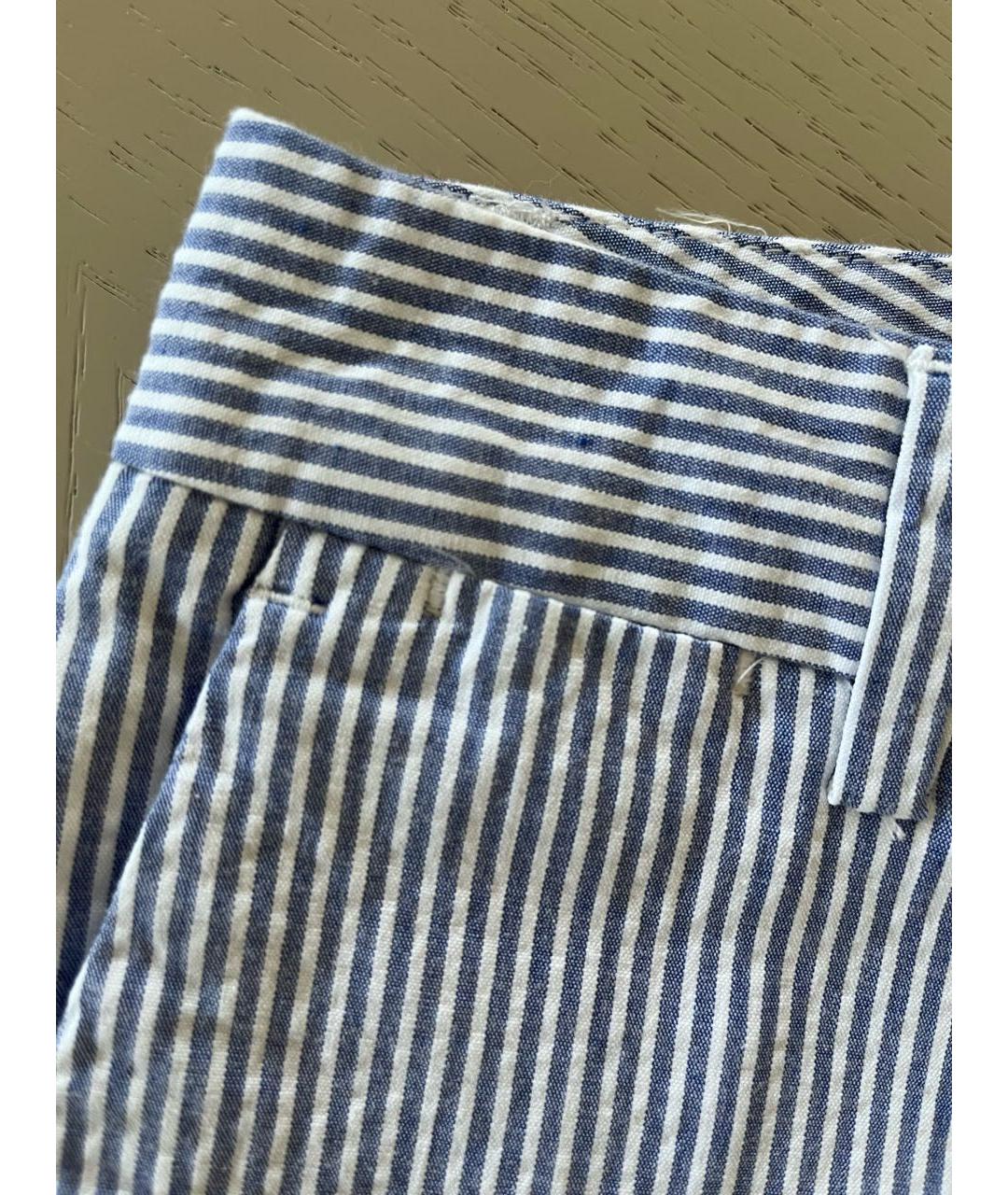 POLO RALPH LAUREN Голубые хлопковые брюки и шорты, фото 4