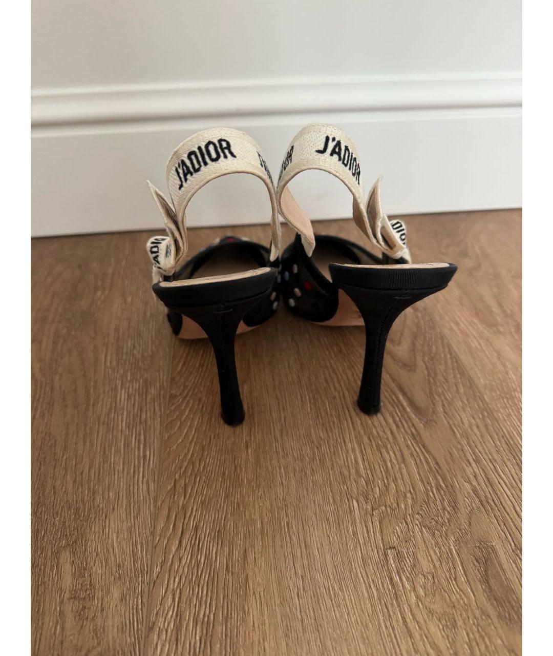 CHRISTIAN DIOR Черные туфли, фото 4