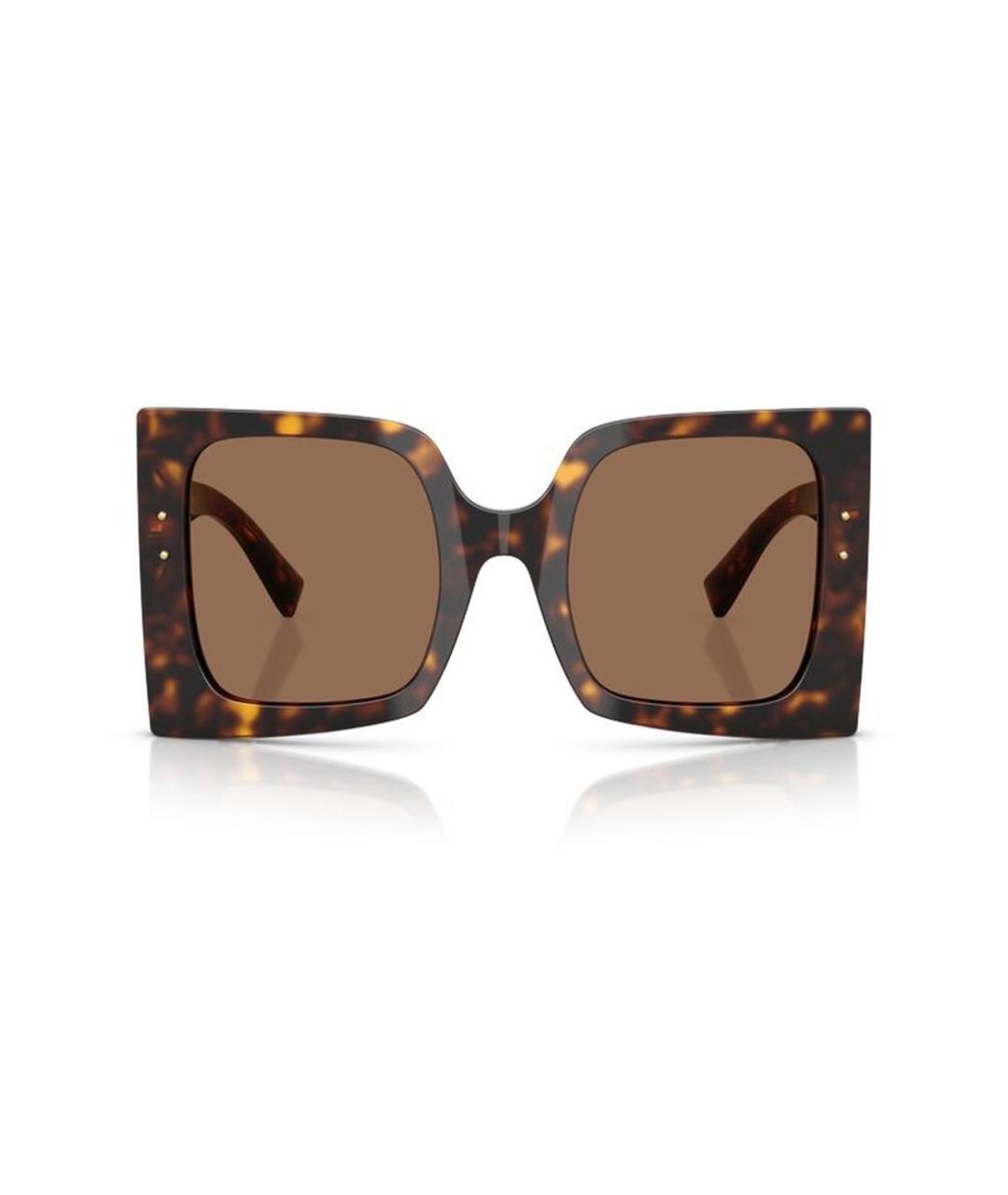 DOLCE&GABBANA Коричневые солнцезащитные очки, фото 2