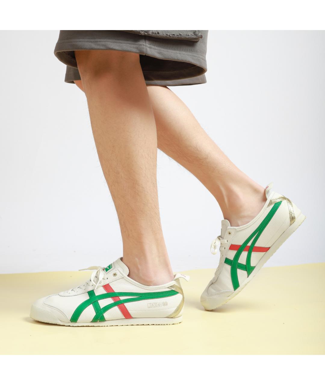 ONITSUKA TIGER Мульти кожаные низкие кроссовки / кеды, фото 9