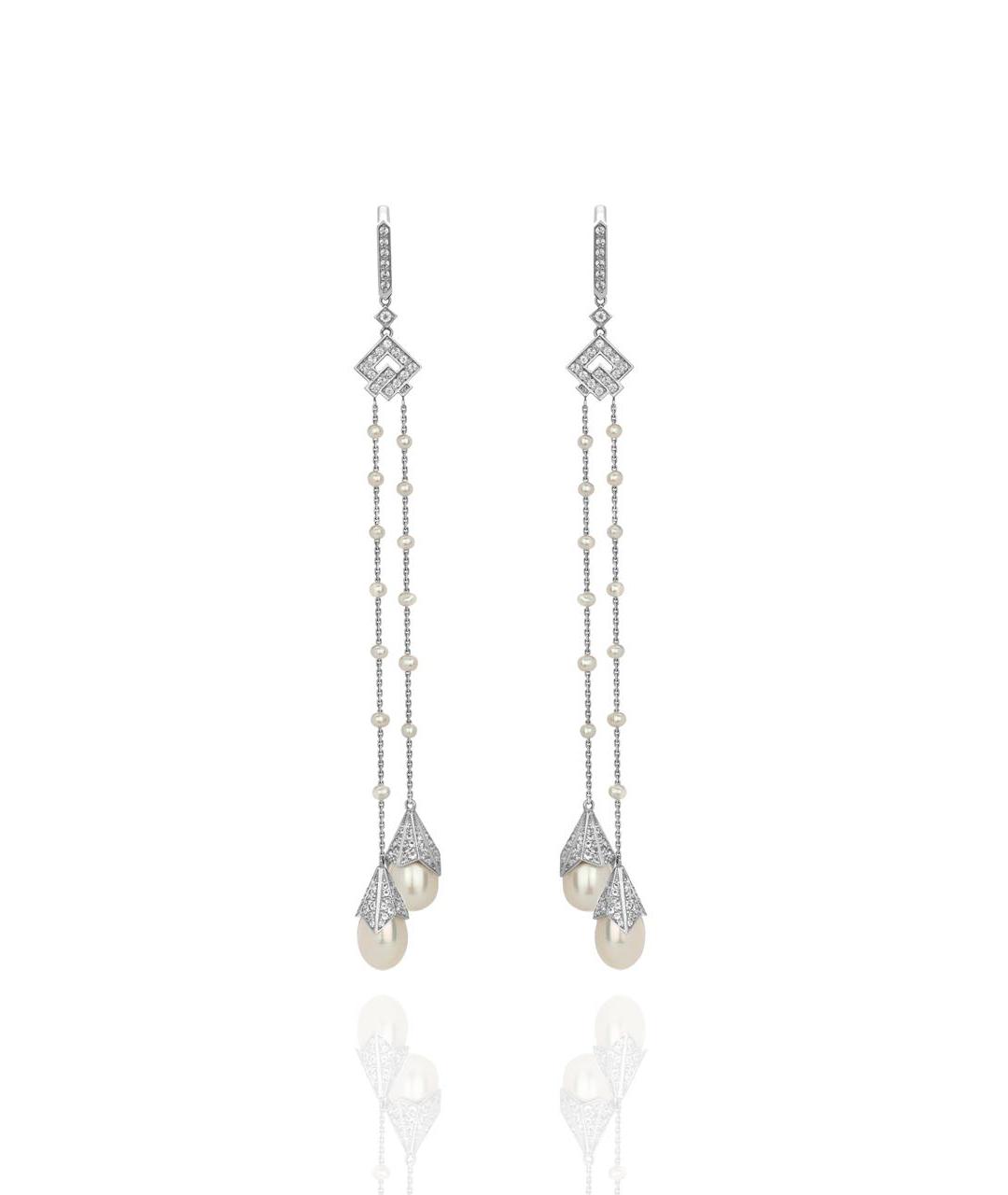 YANA JEWELLERY Серьги из белого золота, фото 6