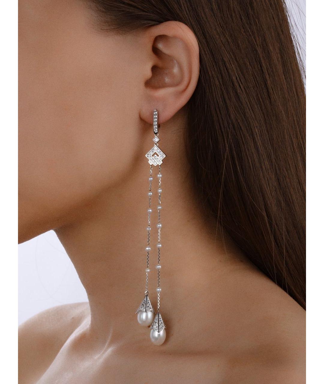 YANA JEWELLERY Серьги из белого золота, фото 4