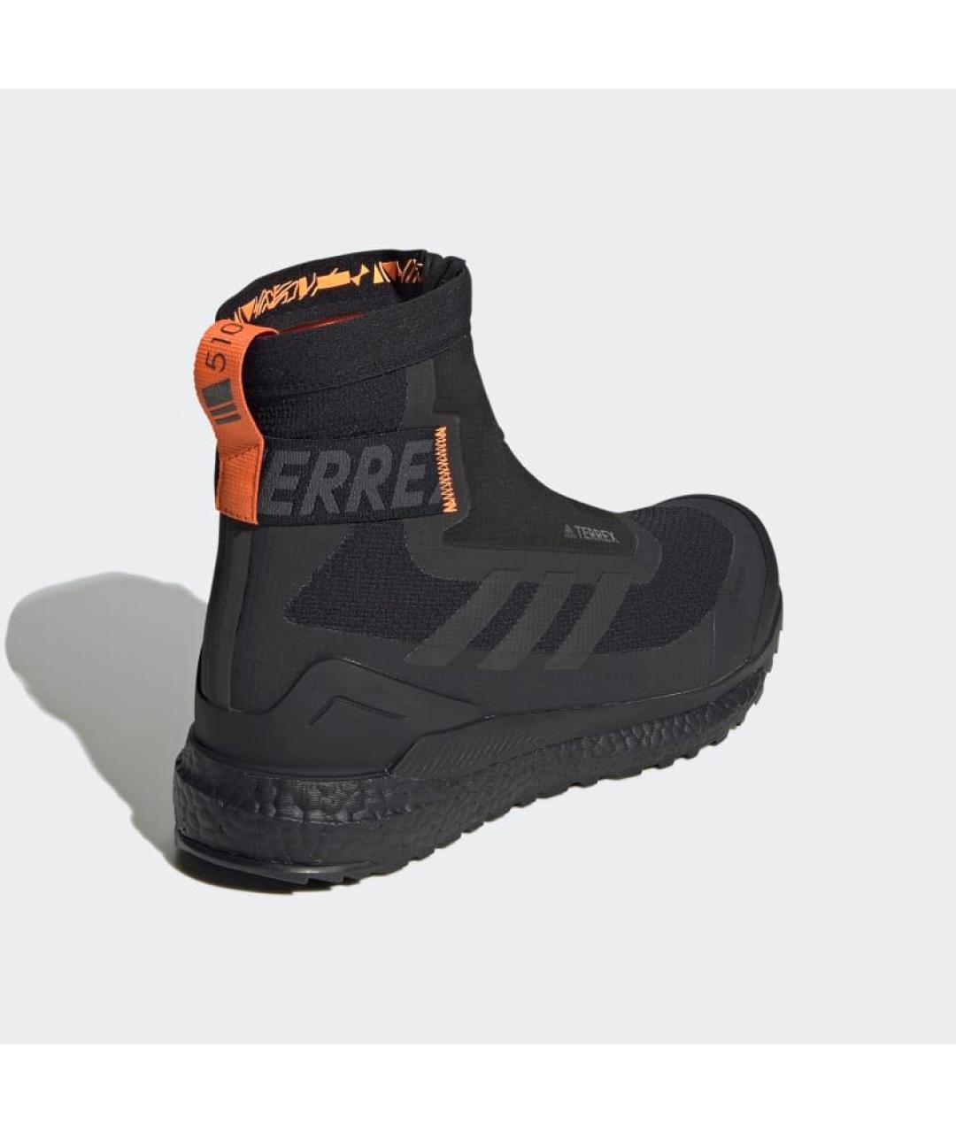 ADIDAS Черные неопреновые высокие ботинки, фото 3