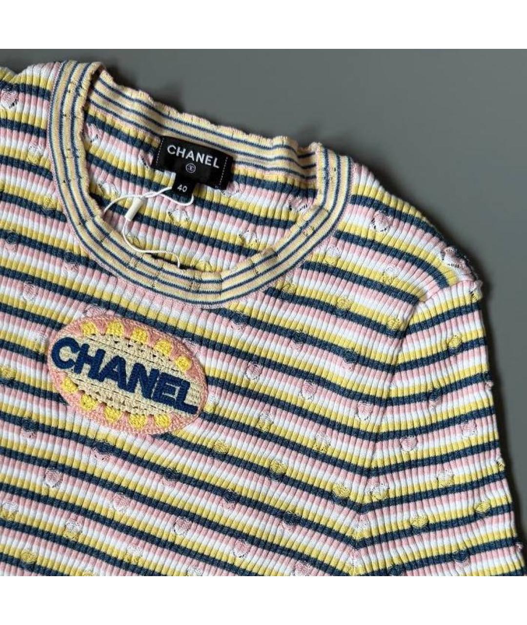 CHANEL Мульти футболка, фото 2