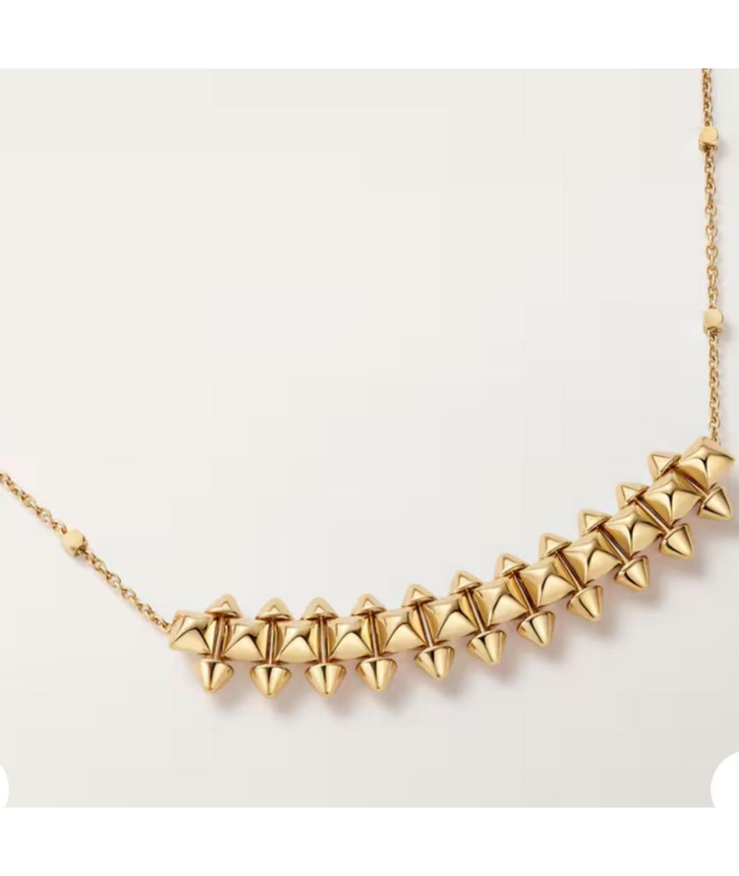 CARTIER Золотое колье из желтого золота, фото 3