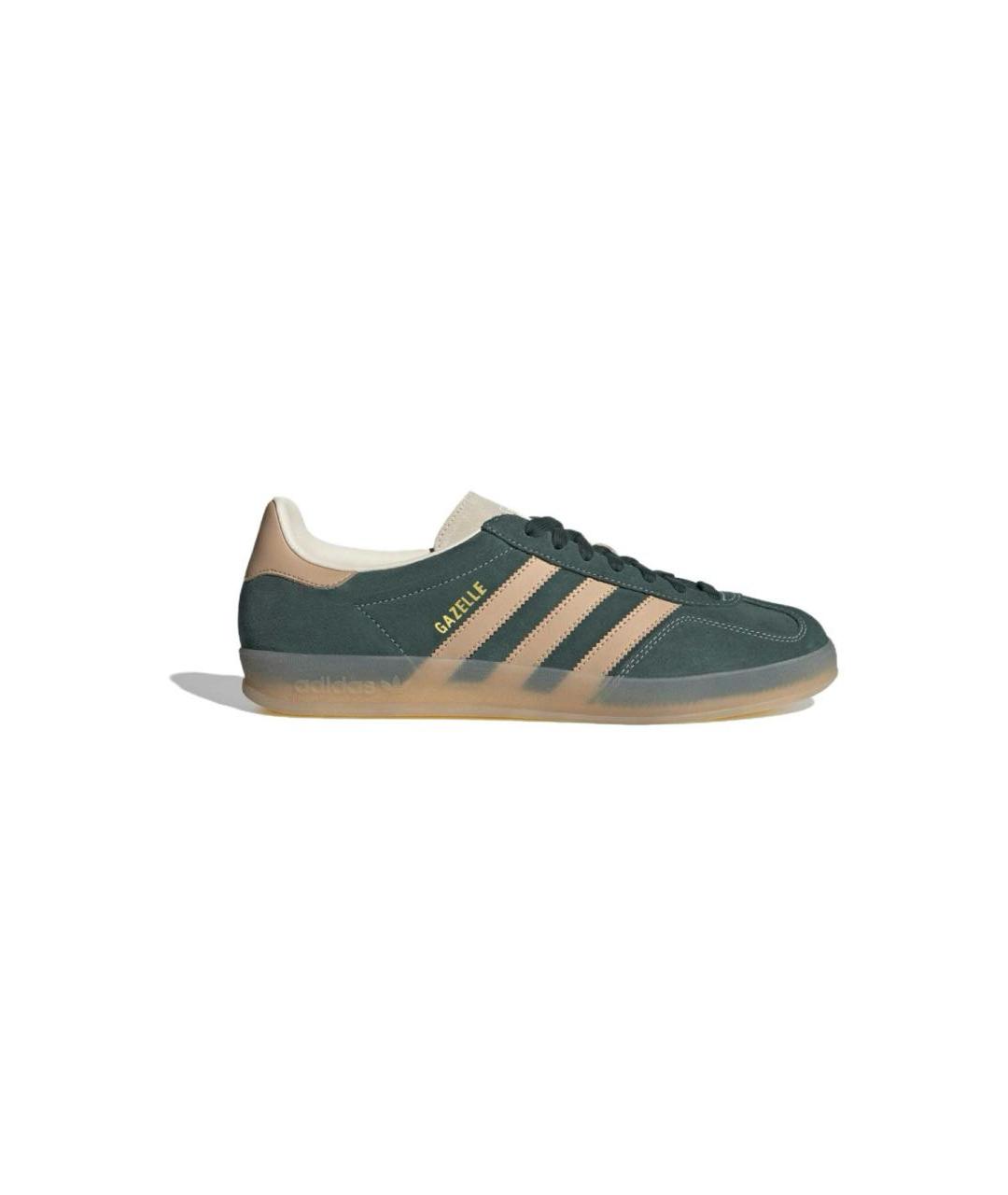 ADIDAS Зеленые замшевые кеды, фото 6