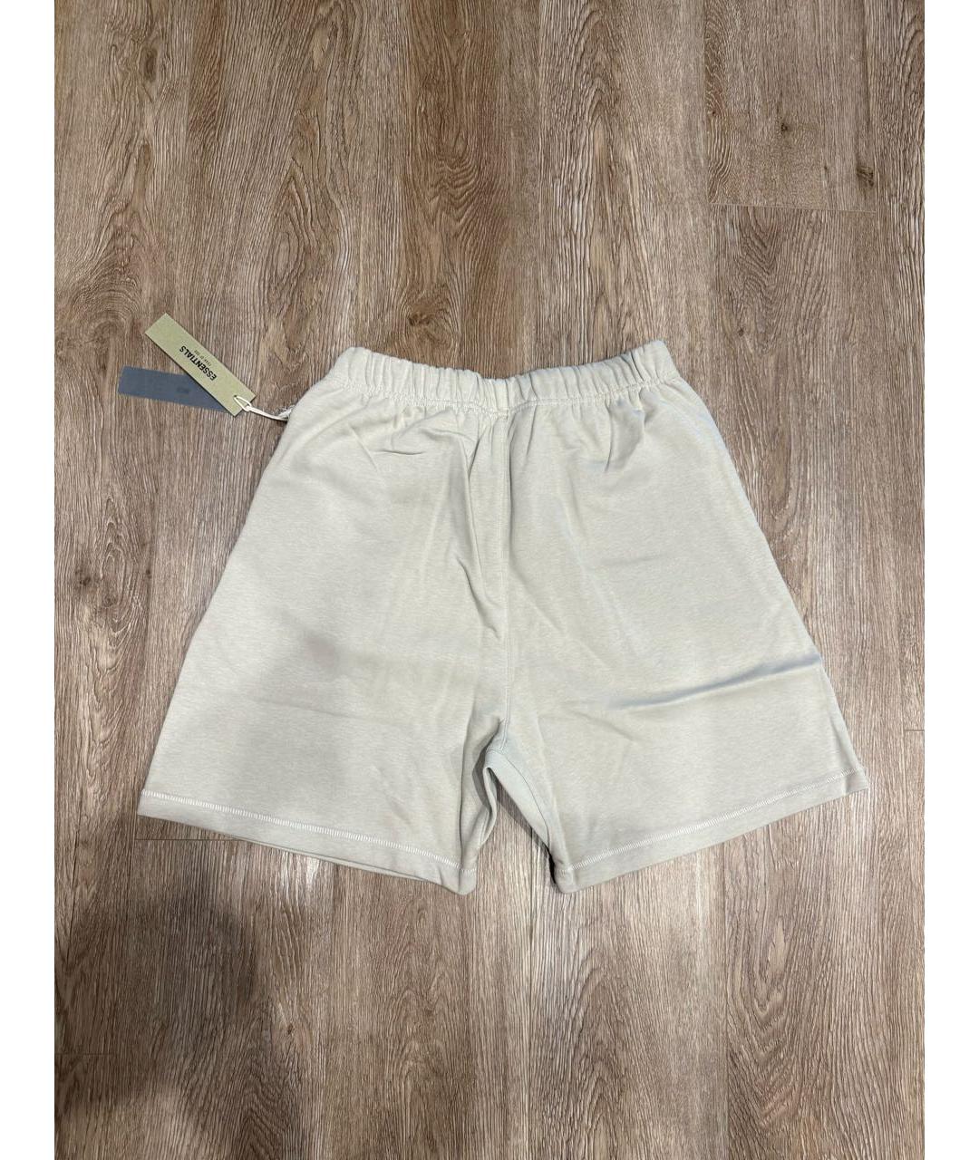 FEAR OF GOD ESSENTIALS Бежевые хлопковые шорты, фото 2