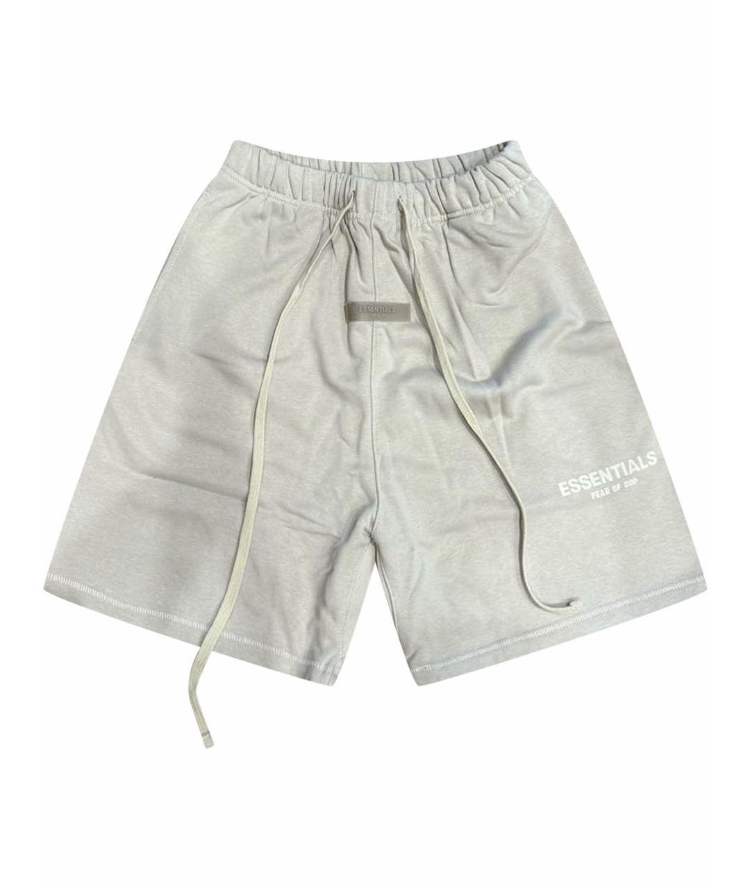 FEAR OF GOD ESSENTIALS Бежевые хлопковые шорты, фото 1