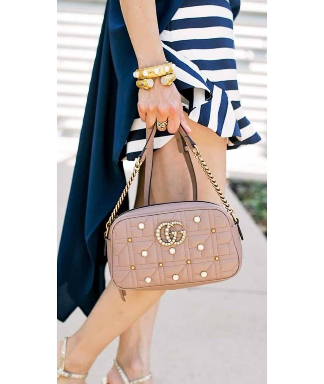 GUCCI Кожаная сумка через плечо, фото 4