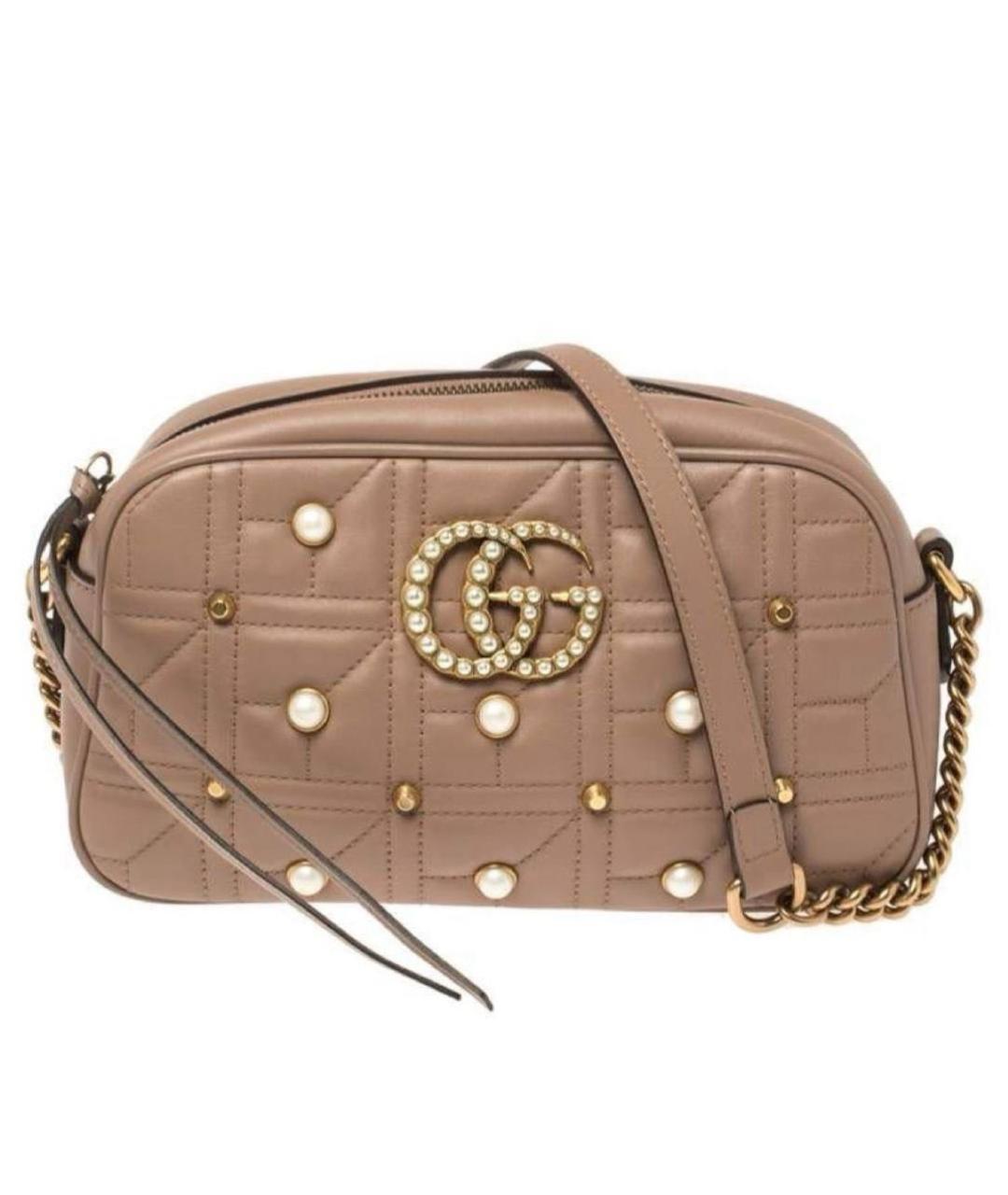 GUCCI Кожаная сумка через плечо, фото 5