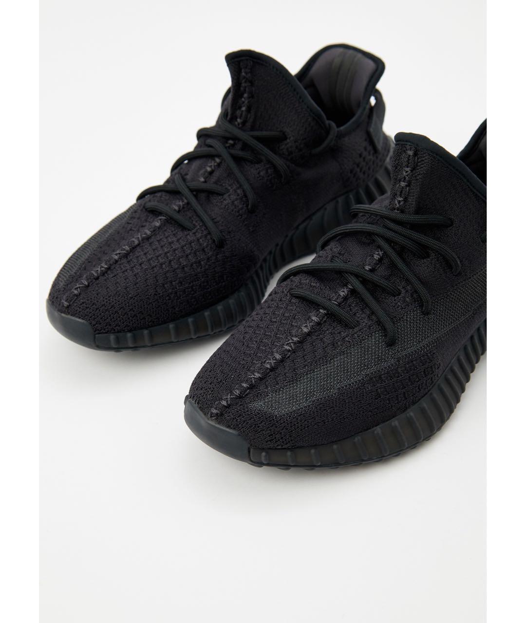 ADIDAS YEEZY Черные текстильные кроссовки, фото 3
