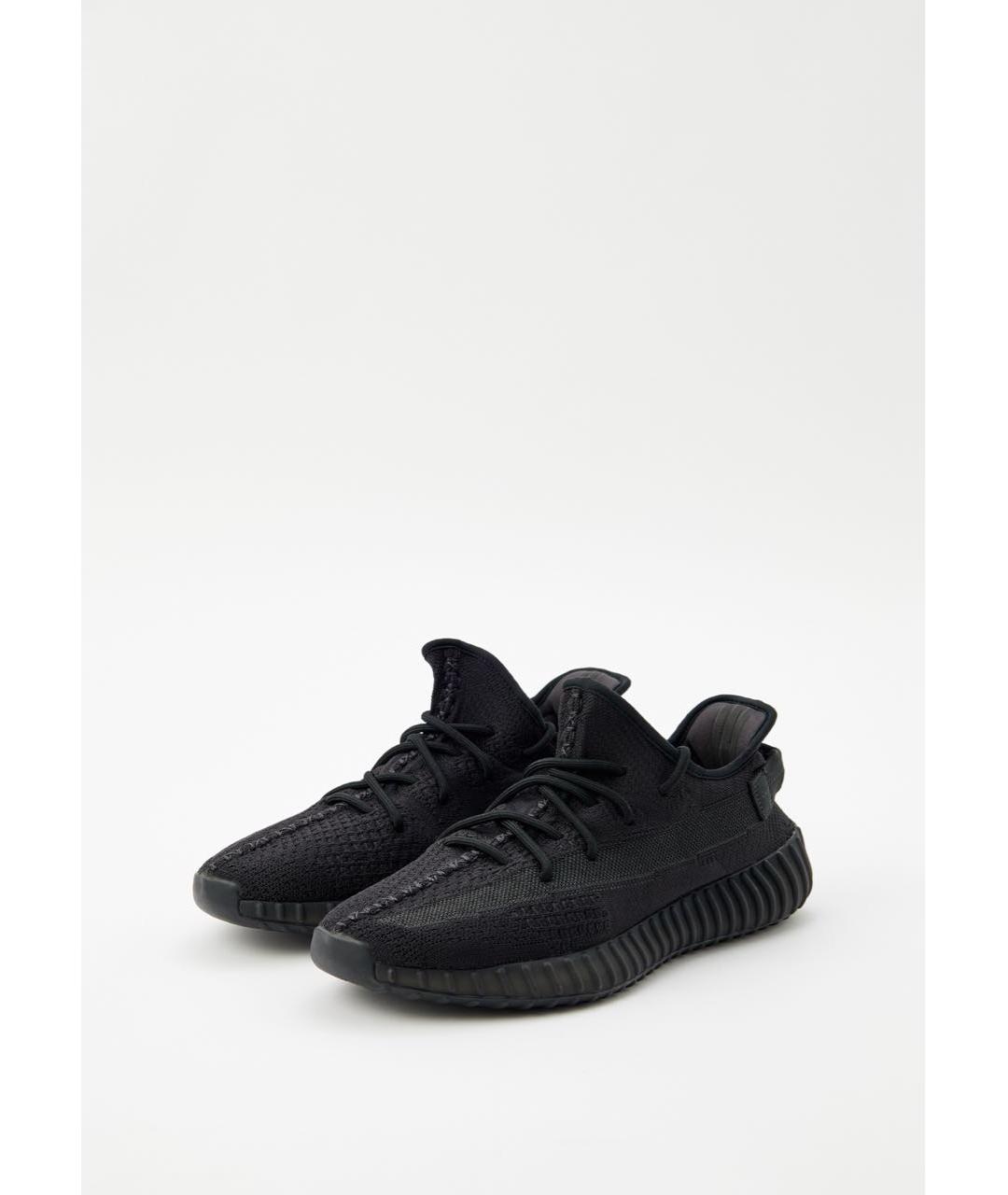 ADIDAS YEEZY Черные текстильные кроссовки, фото 2