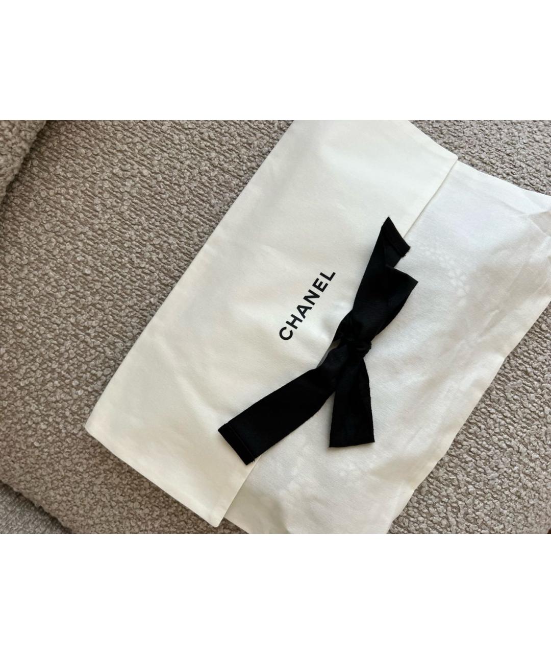 CHANEL Белая хлопковая майка, фото 5