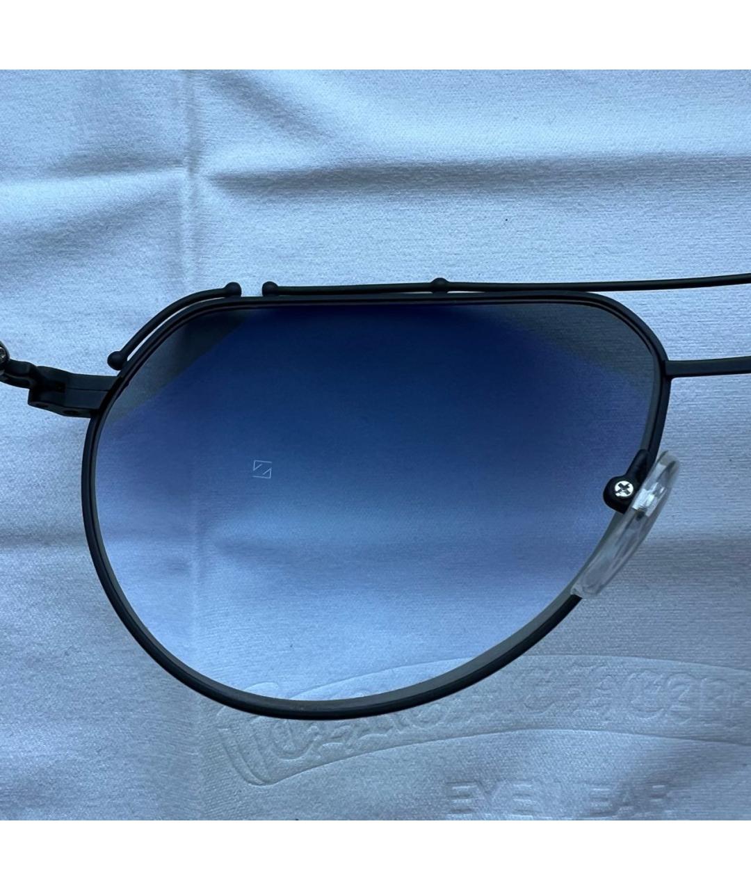 CHROME HEARTS Черные металлические солнцезащитные очки, фото 5